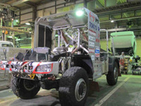 「日野チームスガワラ」、ダカールラリー2014参戦を決定して始動、車両開発を強化 画像