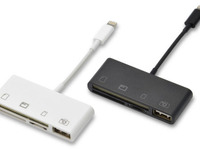 Lightning端子搭載でUDMA7 CFカードに対応したiPad/iPad mini用カードリーダー 画像