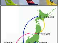 航空ファン向け、国内線航空会社6社乗り比べ日本1周旅行を発売 画像