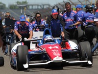 【INDYCAR 第5戦】インディ500、ピットストップ・チャレンジでの琢磨は1回戦敗退 画像