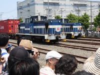 神奈川臨海鉄道、創立50周年を記念して横浜本牧駅を一般公開 画像