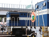 横浜本牧駅で展示された珍しい車両たち…大物車から試作車まで［写真蔵］ 画像