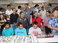 バイク盗み部品販売、バンコクで容疑者３人逮捕 画像