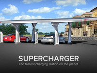 EVのテスラ、急速充電「スーパーチャージャー」を全米に拡大展開 画像
