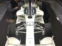 スーパーフォーミュラの来季ニューマシン「SF14」徐々にその姿が明らかに 画像