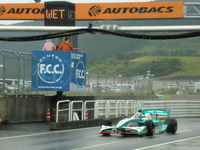 【スーパーフォーミュラ 第2戦】荒天に見舞われた九州オートポリス、予選は日曜朝“仕切り直し”の一発勝負に 画像