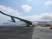 エアバス、A350XWBに搭載したトレントXWBエンジンを始動 画像