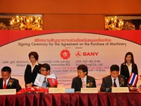 タイのユニーク・エンジニアリング、中国三一集団から建機購入 画像