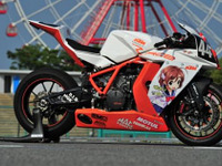 【鈴鹿8耐】KTM、「ばくおん!!」とコラボ 画像
