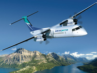 ボンバルディア、新しい航空会社、ウェストジェットに最初のQ400 NextGenを納入 画像