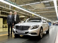 メルセデスベンツ Sクラス 新型、ドイツで生産開始 画像