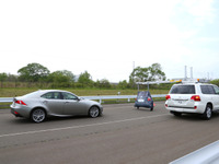 60km/hから緊急停止可能な追突軽減プリクラの効果は 画像