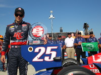 【INDYCAR 第9戦】アンドレッティ、ポール獲得で最高の父の日のプレゼント、琢磨は15位 画像