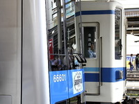 東武野田線60000系運転開始…ファミマカラーの新車、今年度中に6編成増備 画像