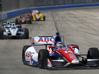 【INDYCAR 第9戦】琢磨、最多109周のトップラン実らず…最後は不運に泣いて7位 画像