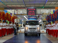 フォードのグローバル主力商用車、トランジット…累計生産台数700万台 画像