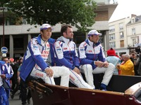 【ルマン24時間 2013】決勝直前、ドライバー全員がパレード 画像