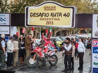 【ダカール14】ホンダ、デサフィオ・ルータ40ラリーで総合4位獲得 画像