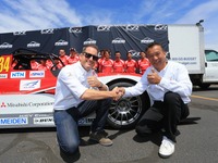 【パイクスピーク13】参戦2年目の三菱自動車「チームもマシンも大幅にレベルアップ」 画像