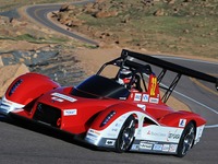 【パイクスピーク13】三菱、EVクラス予選で上位を独占 画像