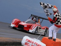 【パイクスピーク13】三菱、雨にたたられ優勝ならず 画像