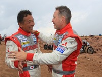 【パイクスピーク13】三菱・増岡選手「2位という結果は正直悔しい」 画像