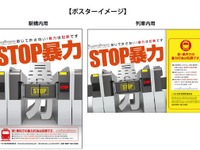 鉄道76社局、暴力行為防止へポスター掲出 画像