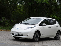 【日産 リーフ 試乗】一皮むけたマイチェン車で改めてリーフを感じる…諸星陽一 画像