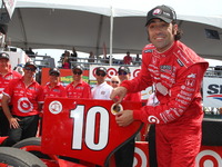 【INDYCAR 第12戦・13戦】ダブルヘッダー1日目の予選でフランキッティがポール獲得、琢磨は12位 画像