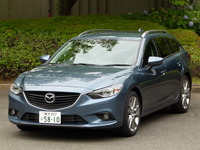 【マツダアテンザワゴンXD 試乗】セダン以上に活き活き、一体感のある走り…島崎七生人 画像