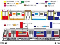 京都市交通局、東西線でアニメ列車「京まふ号」運転…「超電磁砲」など4作品で装飾 画像
