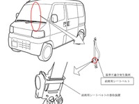【リコール】三菱 ミニキャブ、日産 クリッパー など3車種　シートベルトのロックが作動しなくなる 画像