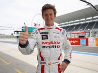 【SUPER GT 第5戦】「本物の鈴鹿に興奮した」ゲーマー出身 ルーカス・オルドネスが合同テストに参加 画像