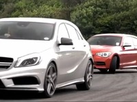 メルセデス A45 AMG、BMW M135i と比較テスト［動画］ 画像