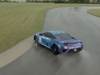 次期 ホンダ NSX のプロトタイプ…迫力のテールスライド［動画］ 画像