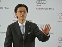 アウディジャパン大喜多社長、新車販売拠点を130店舗に拡大へ 画像