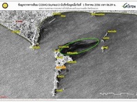 タイ湾の流出原油、サメット島東沖に 画像