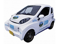 NTN、インホイールモータ搭載の超小型EVを軽自動車登録…公道実証事業を開始 画像