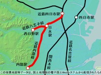 近鉄、四日市市に「公有民営」提案…内部・八王子線の存廃問題 画像