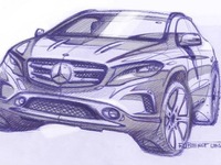 メルセデスベンツ、小型SUVの GLA を予告 画像