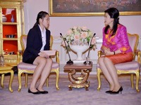 バドミントン世界選手権優勝、タイ女性選手に報奨金２００万バーツ 画像