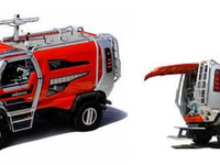 モリタホールディングス、林野火災用消防車 コンセプトカー を広島で展示 画像