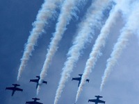 熱烈なラブコールで福島再訪、ブライトリング・ジェットチーム［写真蔵］ 画像