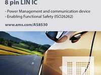 ams、ISO 26262要件をサポートするLINスレーブコンパニオンICを発表 画像