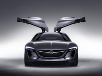 【フランクフルトモーターショー13】オペルのコンセプトカー、モンツァ …ガルウィングの新世代クーペ 画像