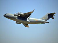 ボーイング、インド空軍に3機目のC-17グローブマスターIIIを空輸 画像