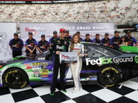 【NASCARスプリントカップ 第24戦】トヨタのハムリン、ブリストルでポールポジションを獲得 画像