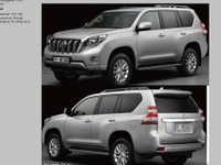 トヨタ ランドクルーザー プラド、改良新型をリーク…ロシア 画像