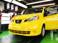 日産 NV200バネット のイエローキャブ仕様、メキシコで生産開始 画像