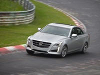 キャデラック CTS 新型がニュルアタック、8分14秒…先代から6秒短縮 画像